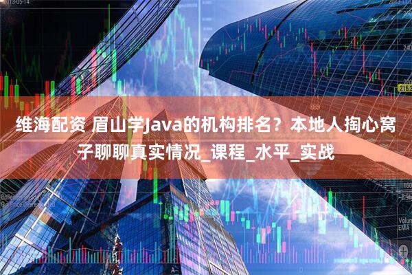 维海配资 眉山学Java的机构排名？本地人掏心窝子聊聊真实情况_课程_水平_实战