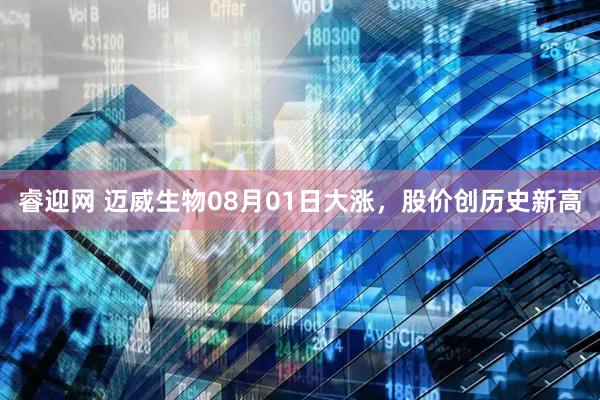 睿迎网 迈威生物08月01日大涨，股价创历史新高